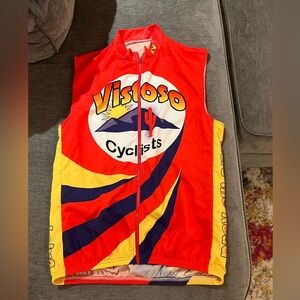 Men’s Size XL-Vistoso Cycling Windbuster Vest (made in the USA)